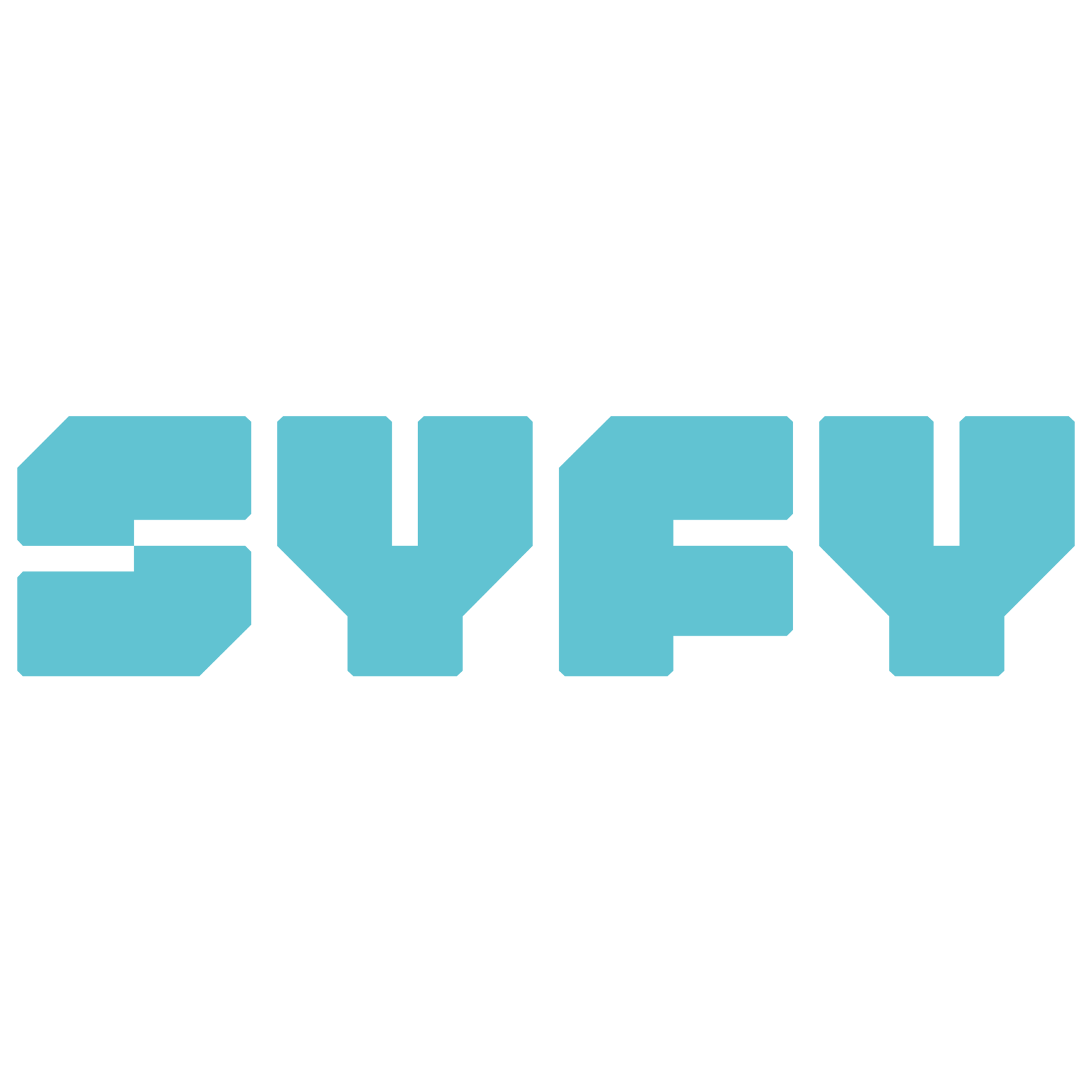 Syfy Transfer logo color blue