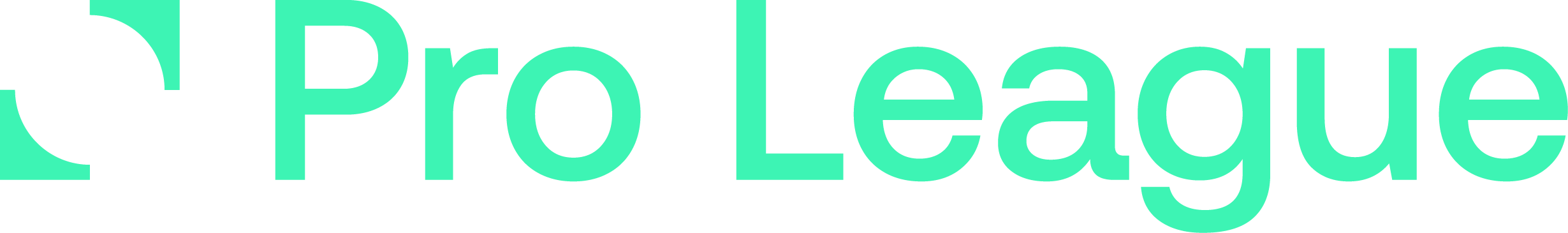 Pro League logo green